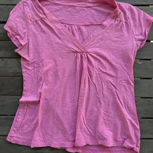 Banana Republic Women's Pink Knit Top Size L - Picture 2 of 3